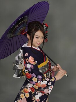リッキイアリス シエスタ(RICKY Alice SIESTA)の写真/七五三・成人式・花火・結婚式など…イベントの着付けも大歓迎！早朝予約もできます！ご予約はお早めに！