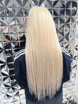 ラブスタシー 京都河原町店(lovestasy) シールエクステ/ブロンド/髪質改善