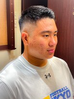 ブロートーキョーバーバーショップ 神田店(Bro Tokyo BARBERSHOP)&nbsp;【神田】スキンフェードバーバー刈り上げスタイル