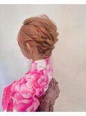 短い髪でもできる浴衣ヘアアレンジ♪