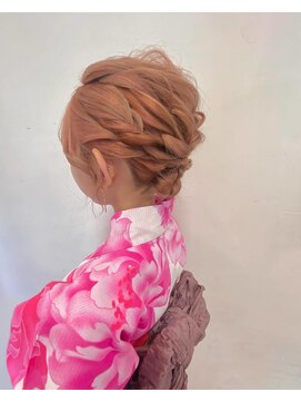 コニーズヘアサロン(Connie's Hair Salon) 短い髪でもできる浴衣ヘアアレンジ♪