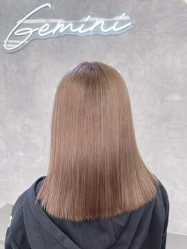 ジェミニ 大津 瀬田店(Gemini) 魅力倍増カールセミディシアーカラー姫カットショートヘア