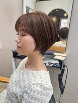 アスラン(ASLAN)&nbsp;【aslan】ショートボブ/シアベージュ/ショートスタイル