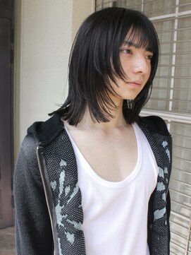 オーオ シカシカ(OOO YY) ミディアムレイヤー/顔まわりレイヤー