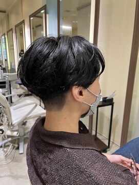 ブランシェ 高蔵寺店(BRANCHE) ☆癖毛を活かしたセンターパート☆