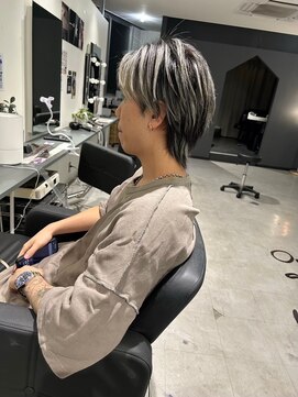 メンズサロン キング 梅田店(Men’s salon K!ng) 波巻きツイストスパイラルパーマ/フェザーパーマ/眉毛