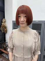 ブレス(bless) ブリーチなしWカラー/オレンジ