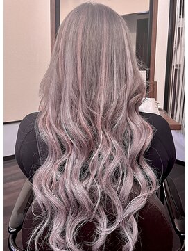 リピュア(Re:PURe) **ハイライト風パールピンクシールエクステ**