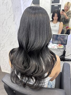 ドットモーダ 町田店(dot. mooda) 【レイヤーカット×暗髪】韓国/韓国ヘア/町田/町田駅/学割