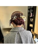 ヴィオラカラー(VIOLLA COLOR) 成人式アレンジ