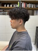 メンズ/メンズパーマ/メンズカット/波巻きスパイラル