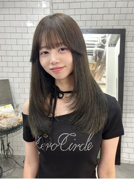 レガーレ(Legare) 【広島韓国ヘア】韓国レイヤーカット×透明感オリーブブラウン