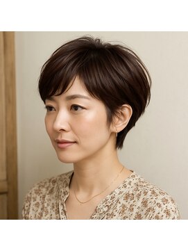 スープレックス ヘアーデザイン(SOUPREX HAIR DESIGN) ショートレイヤーボブ　20代 30代 40代 50代 60代　髪質改善