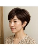 ショートレイヤーボブ 20代 30代 40代 50代 60代 髪質改善