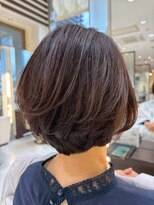 ブルーテーフ(Bleu Terre)&nbsp;盛岡　40代50代オススメ【黄金比フェミニティショートボブ】