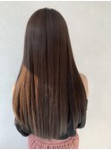 ストレート×髪質改善ヘアエステシャイン