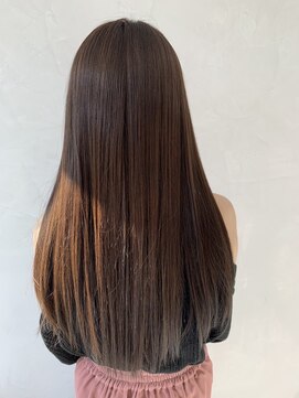 サロンブルーナ(SALON BLUENA) ストレート×髪質改善ヘアエステシャイン
