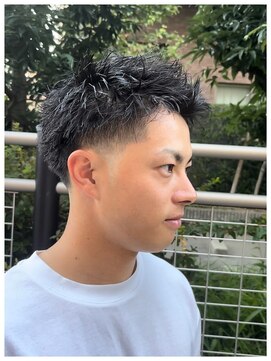 刈部倶楽舞 難波店 スパイキーショート