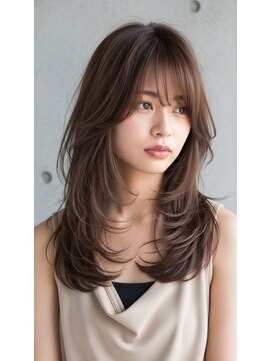 ソーホーニューヨーク ギンザ(SOHO NEW YORK GINZA) レイヤーカットシースルーバング