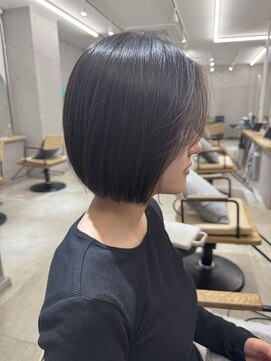 アマトウキョウスマートサロン(AMA TOKYO×Smart Salon) タッセルボブ　あごラインボブ