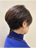 「50代60代」大人女性ショートヘア