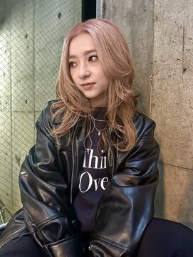 アブルトゥーヘアー(able to hair) ピンクグラデーションカラー