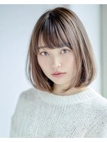 ヌフ(neuf)&nbsp;髪質改善×ダークアッシュ【池袋×似合わせカット×ボブ】