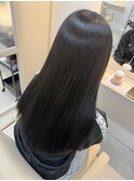 透明感ナチュラル暗めカラー