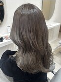 津市ロングレイヤーカットハッシュカット透明感カラー重めロング
