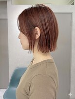 ピークス 千葉店(Peaks)&nbsp;レイヤーショートボブ/韓国風/20代30代40代50代/顔周りカット