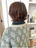 福山Caaryボブパーマゆるふわボブ簡単スタイリング20代30代40代