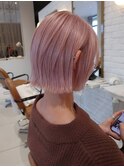 ボブミルクティーブロンド
