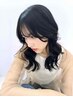 【平日限定17時まで】カット+透明感カラー+リンケージ1stepTR ¥8500