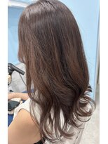 アンフィ 神奈川新町(Anphi) ゆるまきロング&モーブブラウン