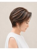 浜松ショート/浜松美容室/40代似合う髪型/ショートカット