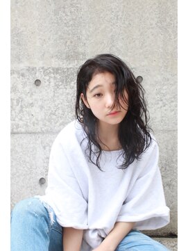 ビビト(bibito) bibito 黒髪 ウエットロング デジタルパーマ