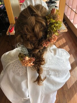 ビューティー コレクション 富士店(Beauty Collection) ゆるふわ編み込み