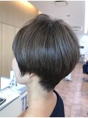 *+aimerが叶える...髪質改善×ショート×グレージュカラー*
