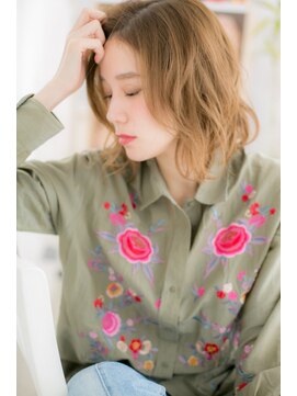 ミック 日暮里店(miq) くせ毛風ラフふわミディa