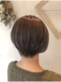 ☆丸みショート×ラベージュ☆