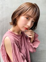 シー バイ ロンド 新宿(Sea by Lond)&nbsp;【藤原三知代】外ハネボブフォギーベージュ