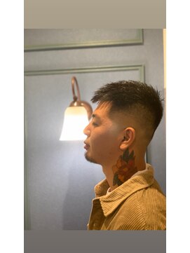 グレイスフルバーバー 赤坂見附店 スキンフェード×クロップスタイル