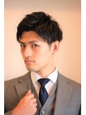 ジェントルマンワイルドツーブロックセミウエットビジネス好感度