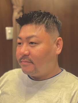 ヒロギンザ 御徒町店(HIRO GINZA) ミドルフェードショートヘア