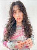 大人カジュアル☆ほつれウェーブ ロングヘア