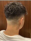 【barber】ツイストパーマスキンフェード