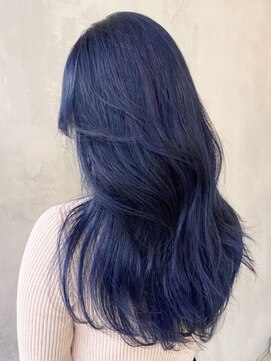 アルバム 渋谷パルコ(ALBUM) ディープブルーレイヤーカット_チェリーブラウン_ba370531