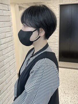 ヘアメイク シンズ レインボー(Hair Make SHIN'S RAINBOW) ショートボブ/大人巻き/ぷつっとボブ/ナチュラルモード/高松