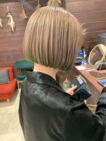 ジャム(Jam)&nbsp;人気のミニボブ×まろやかミルクブラウン★中村大輔