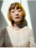 【nao. style】イエローカラー デザインカラー
